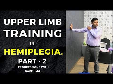 UPPER LIMB TRAINING SCAPULA ACTIVATION EXERCISE POST STROKE PHYSIOTHERAPY REHABILITATION