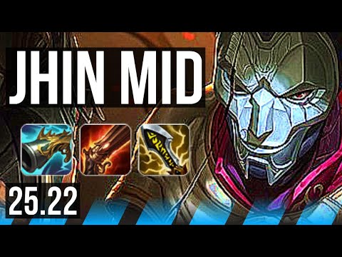 JHIN vs YONE (MID) | 14/3/7 | EUNE Master | 25.22