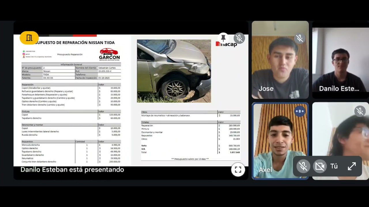 Caso para análisis de coberturas Evaluación N°4 Análisis de falla en sistemas mecánicos