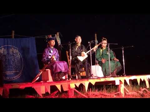Aygor Koshkendey at 13 Shamans - Throat Singing - Tuva