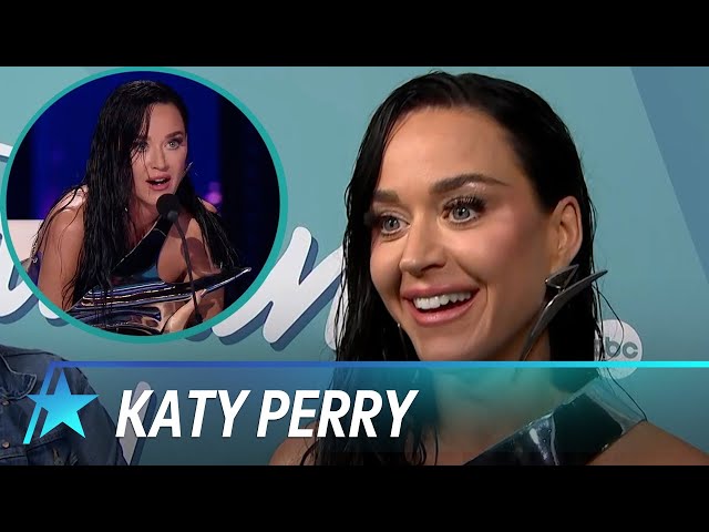 Katy Perry Reacts To Wardrobe Malfunction On 'American Idol'