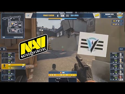 Самый результативный матч для МОНЕСИ! NA`VI JUNIOR vs PROJECT EVERSIO