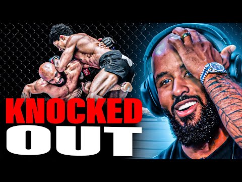 Rewatching The ONLY Time I Got KNOCKED OUT! | DEMETRIOUS JOHNSON vs MORAES 1!