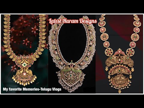 6 Types Of Necklace Designs|Latest Gold Necklace Designs 2022|Gold Haram Designs