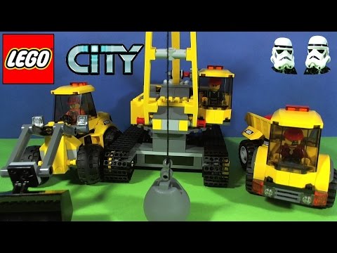 Vidéo LEGO City 60076 : Le chantier de démolition