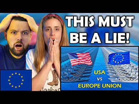 Europeans Shocked by USA vs Europe Military Power Comparison