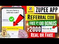 Zupee referral code 2024 | Zupee referral code | Zupee app refer code | Refferal code zupee