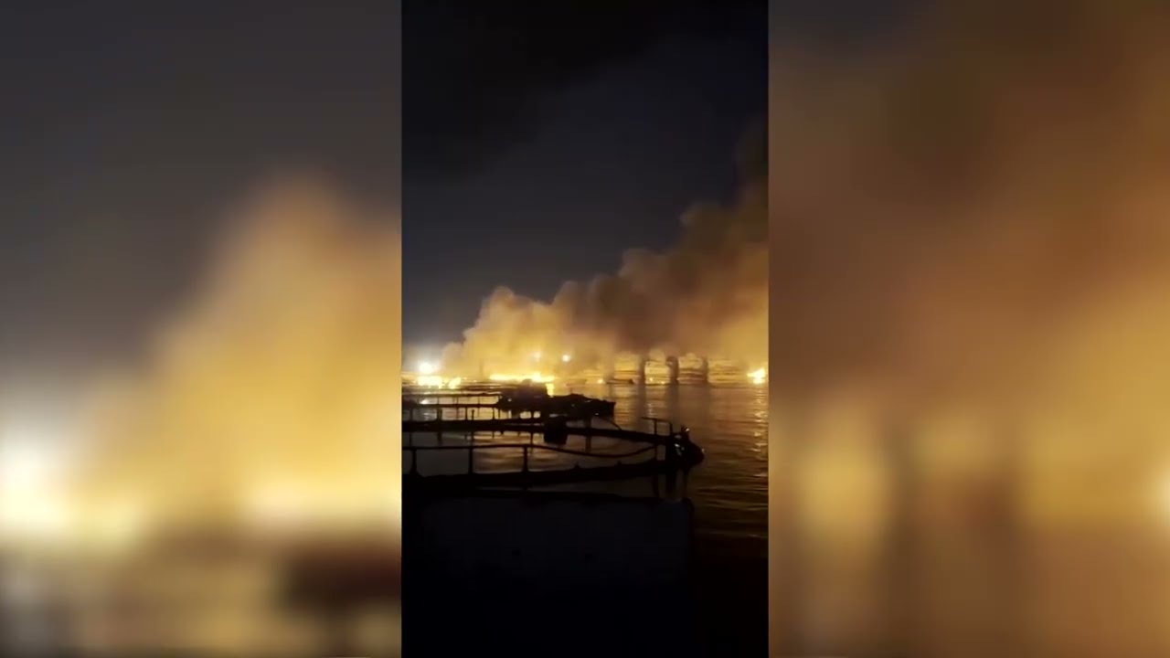 Video | Iran strikes US military targets in Gulf