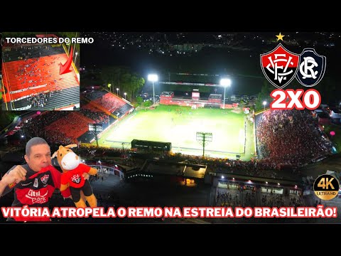 Vitória 2 x 0 Remo | The Lion debuts with a victory in the 2026 Brazilian Championship! #ecvitóri...