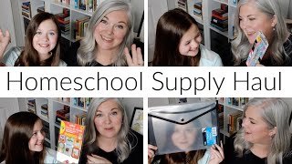 Homeschool Supplies || Middle School Homeschooler || Mom of Five