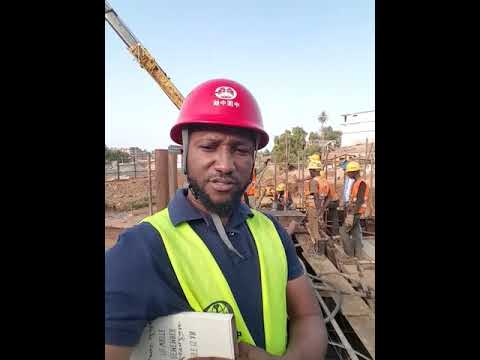 Five span bridge construction in Freetown Sierra Leone