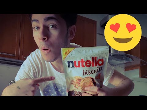 MANGIO PER 24H SOLO NUTELLA BISCUITS *gustoso*😍