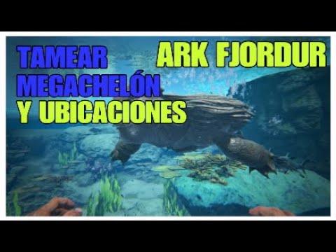 🐢ARK FJORDUR MEGACHELON LOCATION AND HOW TO TAME MEGACHELON IN FJORDUR ARK