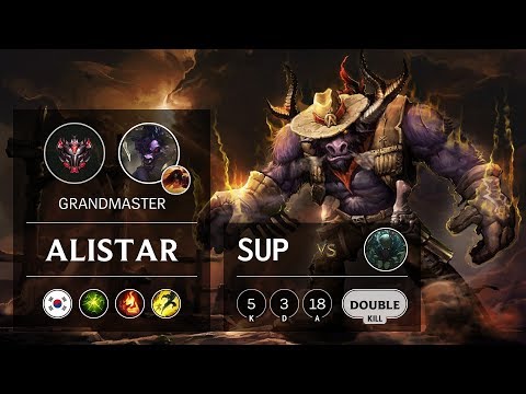 Alistar Support vs Pyke - KR Grandmaster Patch 9.9