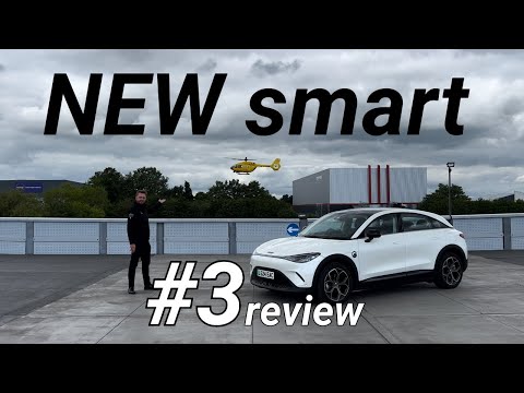 NEW smart #3 first drive review | 2024 smart #3 Pro SUV Coupé UK road test
