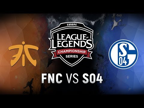 FNC vs. S04 - Week 9 Day 2 | EU LCS Spring Split |  Fnatic vs. FC Schalke 04 (2018)