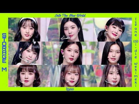 (G)I-DLE & IZ*ONE & WEKI MEKI - INTO THE NEW WORD|210225 엠카운트다운 M!Countdown