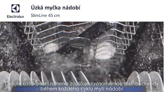 Úzká myčka nádobí Electrolux SlimLine