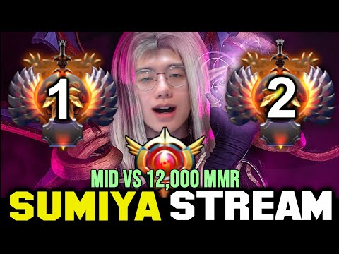 SUMIYA Stole TOP-1 Rank Mid, Invoker mid vs 12,000 MMR | Sumiya Stream Moment #3023
