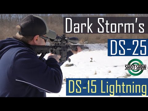 New Rifles From Dark Storm Industries - DS-25 & DS-15 Lightning! - Shot Show 2022 Range Day
