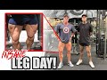 BRUTAL LEG DAY! (5 TIPS FOR SIZE!)