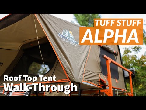 Tuff Stuff ALPHA - Roof Top Tent Walk-through
