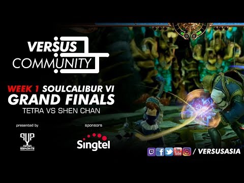 SCVI---Tetra (2B, Amy) vs Shen Chan (Voldo, Raphael)  #VersusCommunity Week 1 Grand Finals