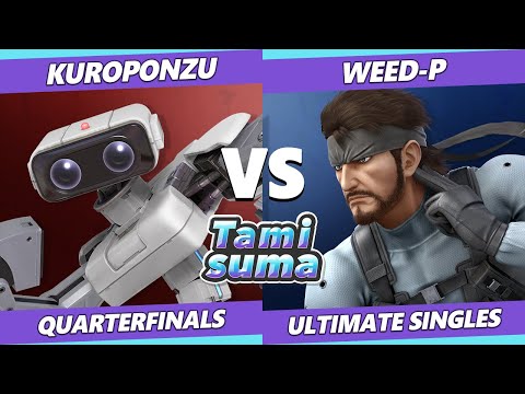 TAMISUMA 158 SSBU - KuroPonzu (ROB) Vs. WEED-P (Snake) Smash Ultimate Quarterfinals