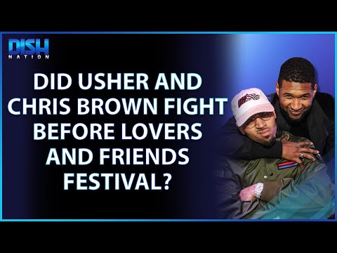 Thumbnail for Did Usher and Chris Brown Fight at Skate-Party Prior to the Lovers and Friends Festival?! by Chris Brown, Head, NME