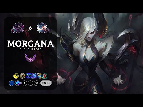 Morgana Support vs Sona - EUW Master Patch 12.22