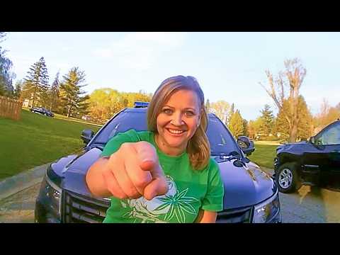 She Laughed After Crashing Into Motorcyclist
