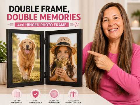 4x6 Black Picture Frames