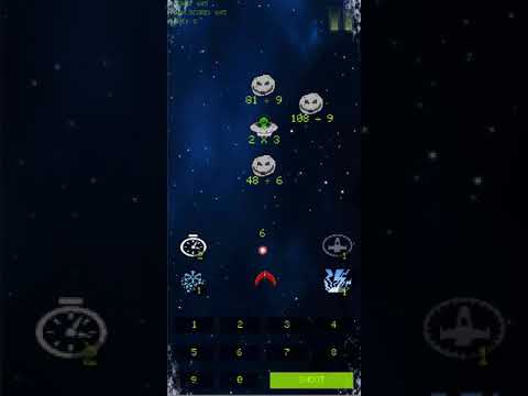 Galaxy Math: Retro Video