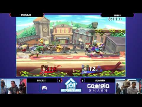 MSK 5/8/17 - MVG | ScAtt () vs LiT | Harlock () - Smash 4 Random Winners Semis