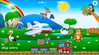 KIDS PHONICS A-Z WITH ABBY THE MONKEY AND ITS TRAIN - ALPHABET LETTER SOUNDS LEARNING GAME APP