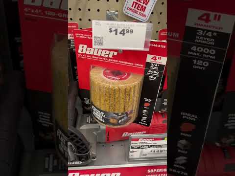 Harbor Freight Bauer SCT REPLACEMENT DRUMS