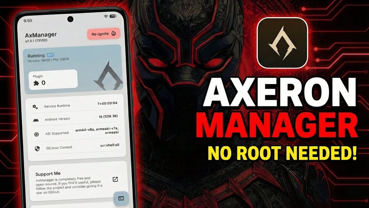 Axeron Manager (AxManager) Installation Guide 📲 No Root Needed!