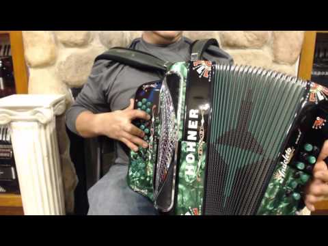 HANCIIILGNBK - Green Black Hohner Anacleto Rey del Norte III GCF Sol LMM 34 12