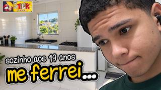 19 anos, morando sozinho e me lascando...