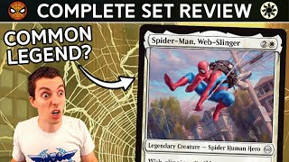 ⚪ Complete Set Review! ⚪ - 🦸‍♂️ Marvel's Spider-Man 🦸‍♂️ - White Cards - Constructed And Limited