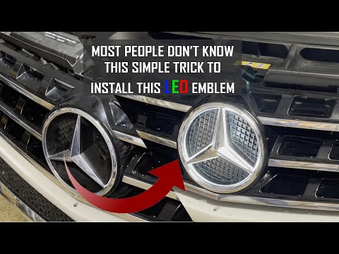 YouTube video about: How to turn on mercedes emblem light?
