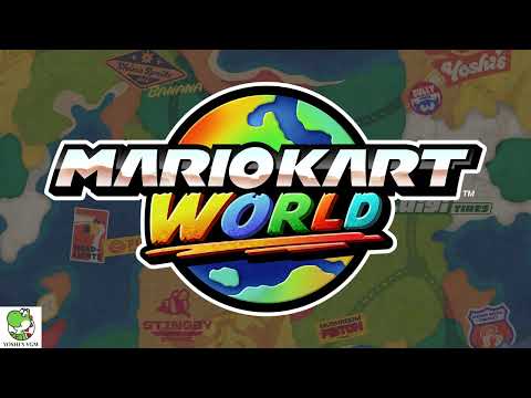Bowser's Castle: Main Courtyard (Super Mario Odyssey) - Mario Kart World OST