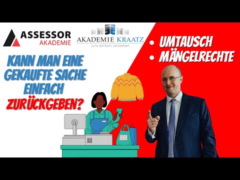 Der praktische Fall: Das "Umtauschrecht"