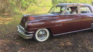 1951 DeSoto Custom Six Sedan Walk Around and Drive By