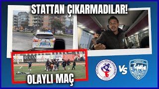 OLAYLI MAÇTAN  POLİS EŞLİĞİNDE ZAR ZOR ÇIKTIK! ATLAS  GÜLLÜKSPOR VS  Y