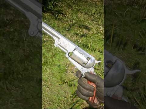 That's why the Navy Revolver can't be used in Story Mode - RDR2