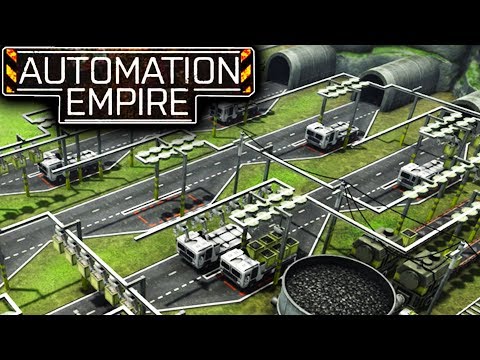 Automatic Truck Loading with CLAW TRAINS! - Automation Empire Let’s Play Ep 3