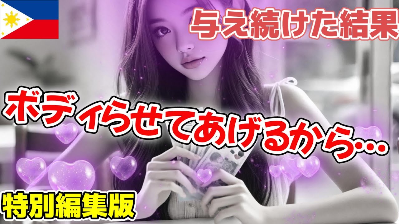 【懐かしの旧式スタイル】お金目当てのフィリピンパブ嬢へとめどなく貢ぎ倒すと「愛」は得られるのか？ YouTubeサムネイル