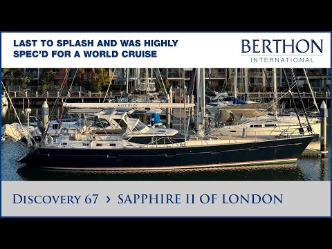 Discovery 67 (SAPPHIRE II OF LONDON), with Sue Grant - Yacht for Sale - Berthon International (1)