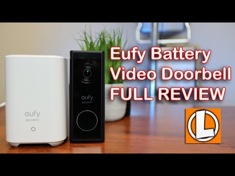 Anker Eufy Videodofof EUFY VIDEO DOORBELL SLIM iš FULL HD kameros video